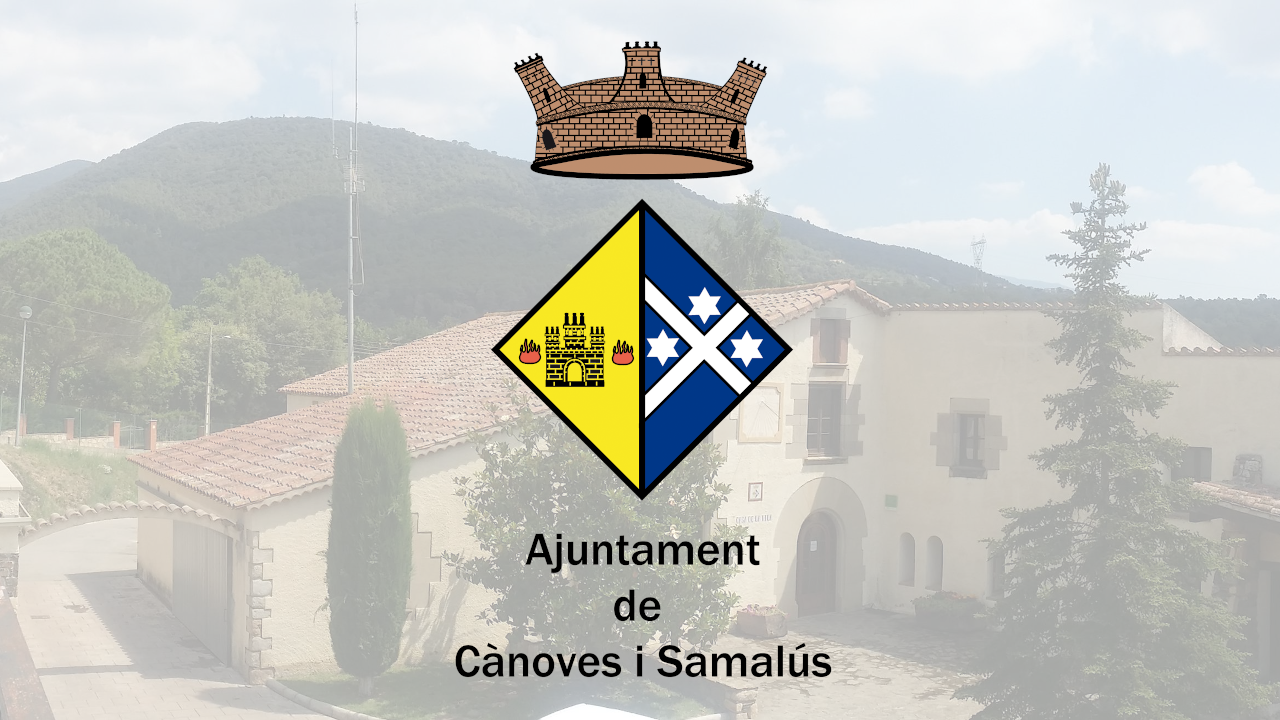 Imagen de portada de la institución Ajuntament de Cànoves i Samalús